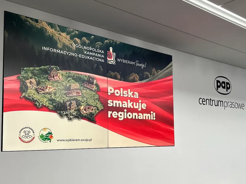 Kampania Wybieram swoje! Polska smakuje regionami w Centrum Prasowym PAP